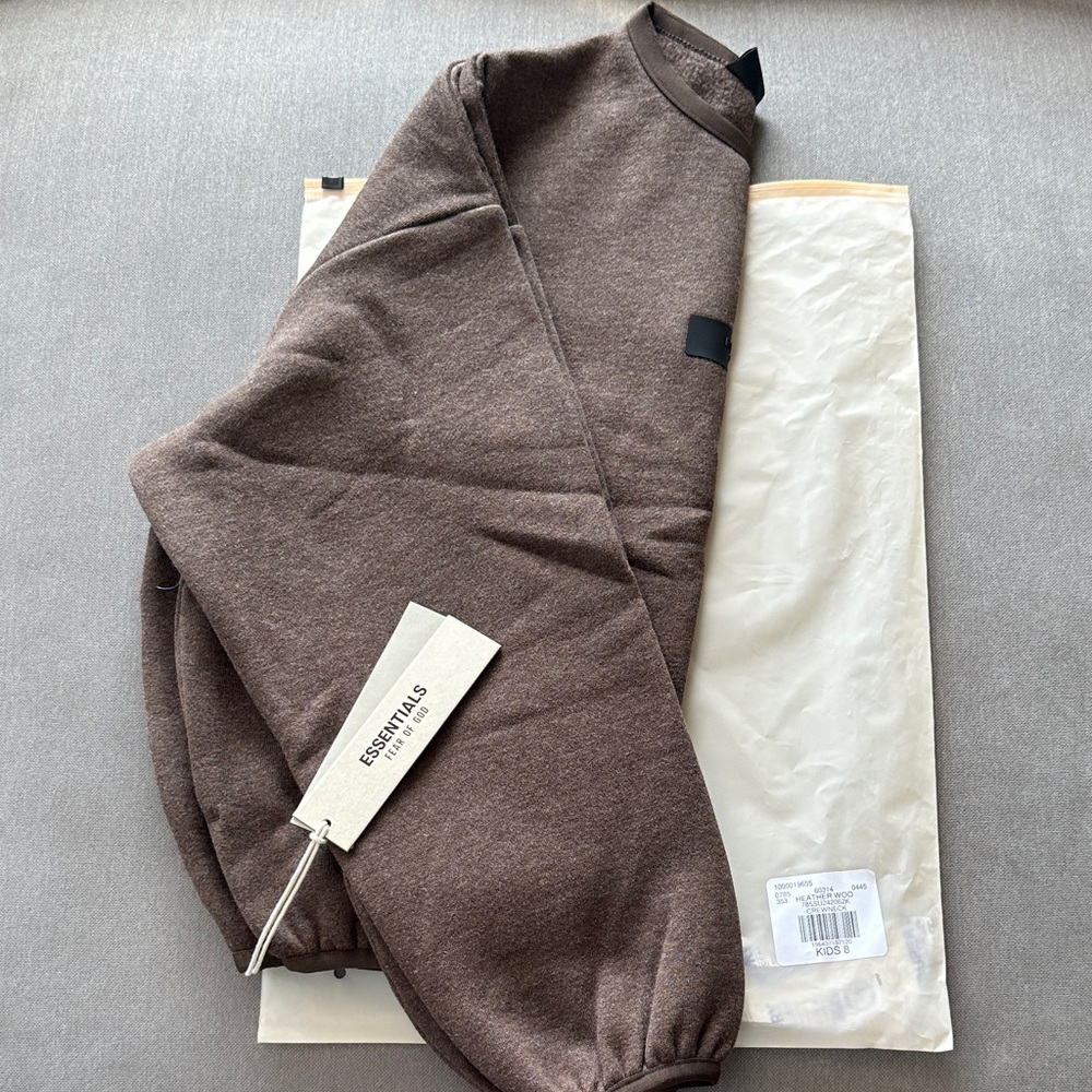 Essentials Chocolate Brown Pullover